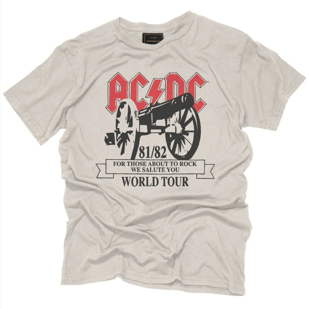 Retrobrand AC/DC World Tour T